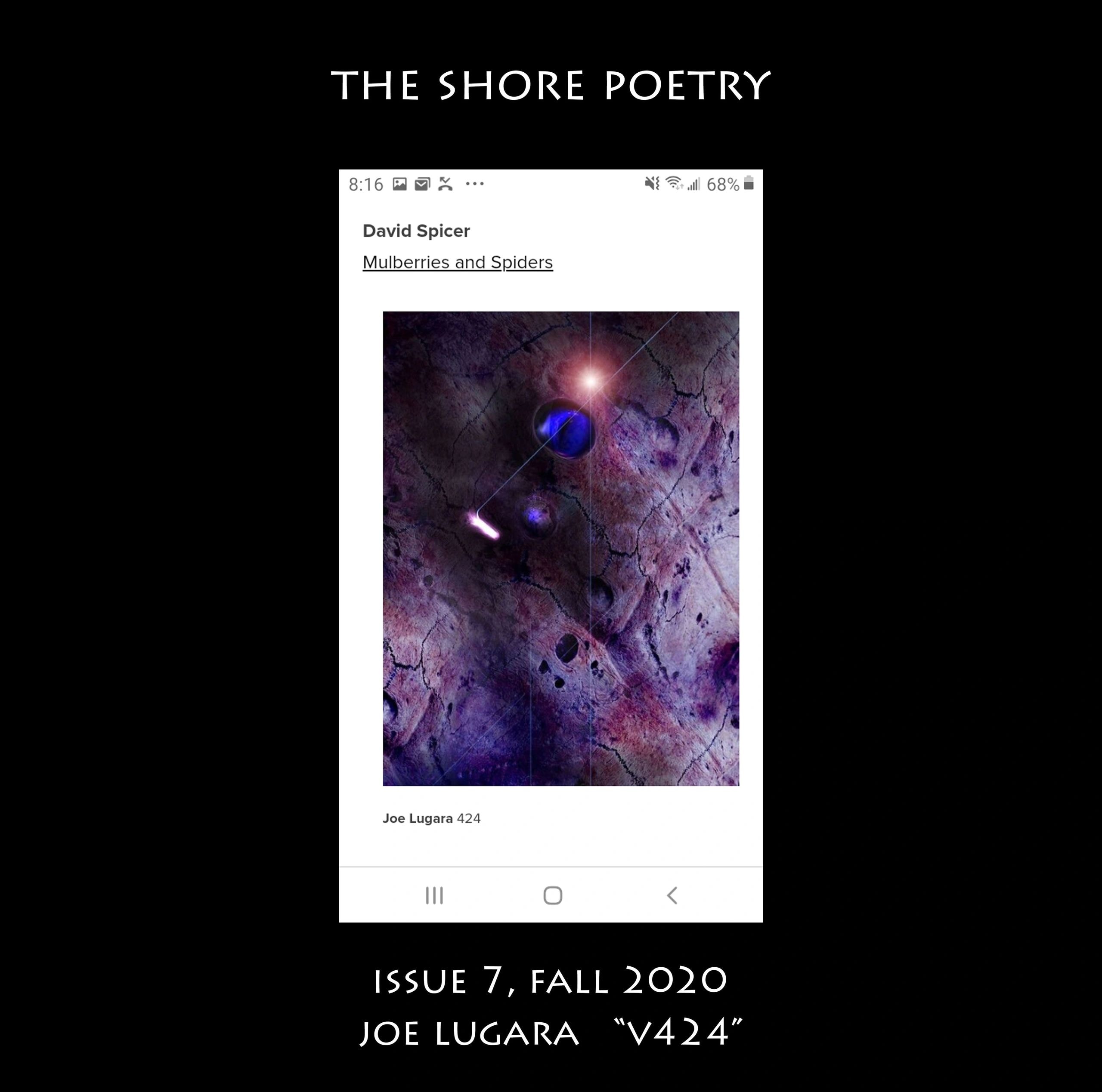 The Shore Poetry — Issue 7, Fall 2020 featuring Joe Lugara