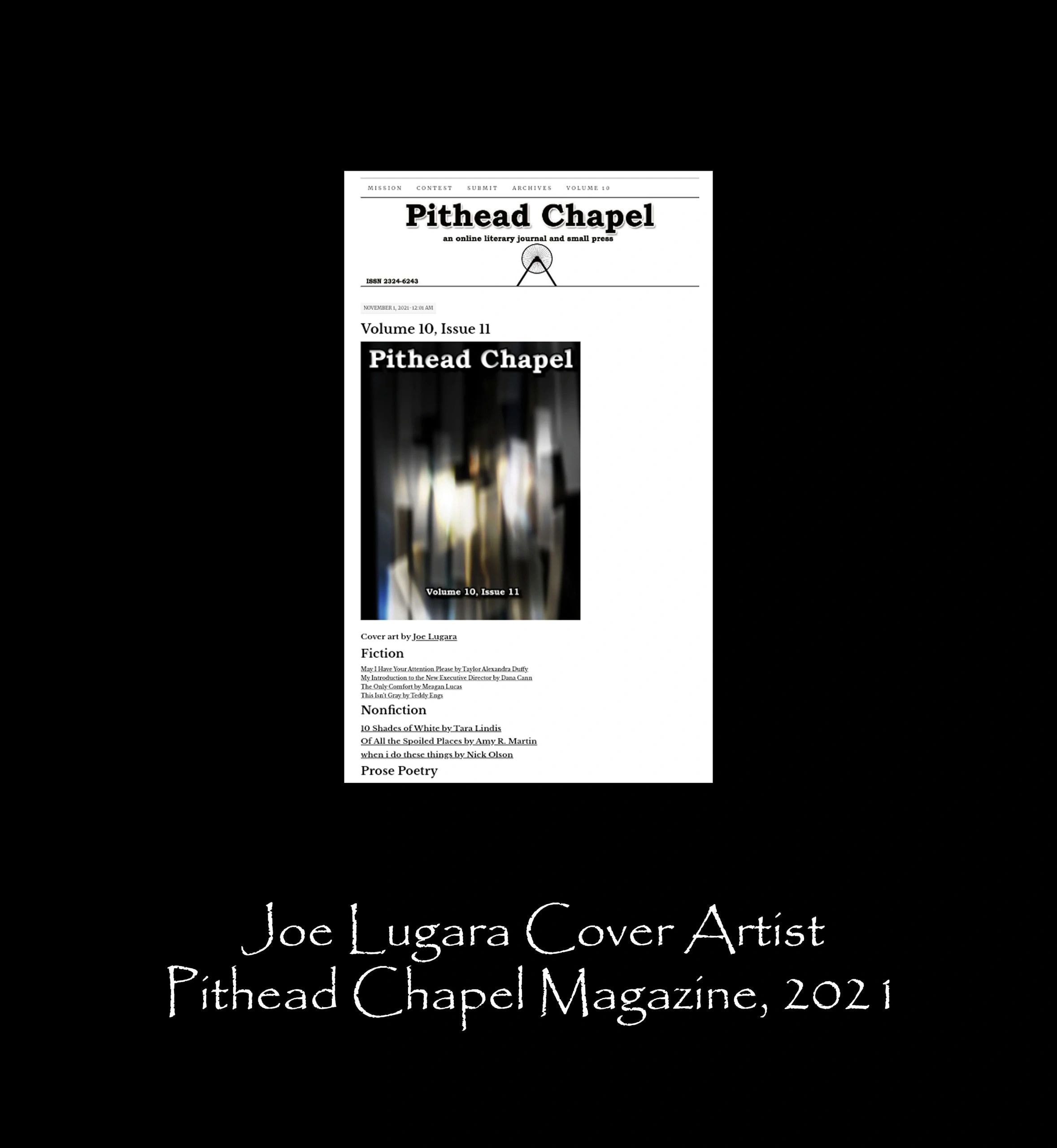 Pithead Chapel — photography/computer art by Joe Lugara