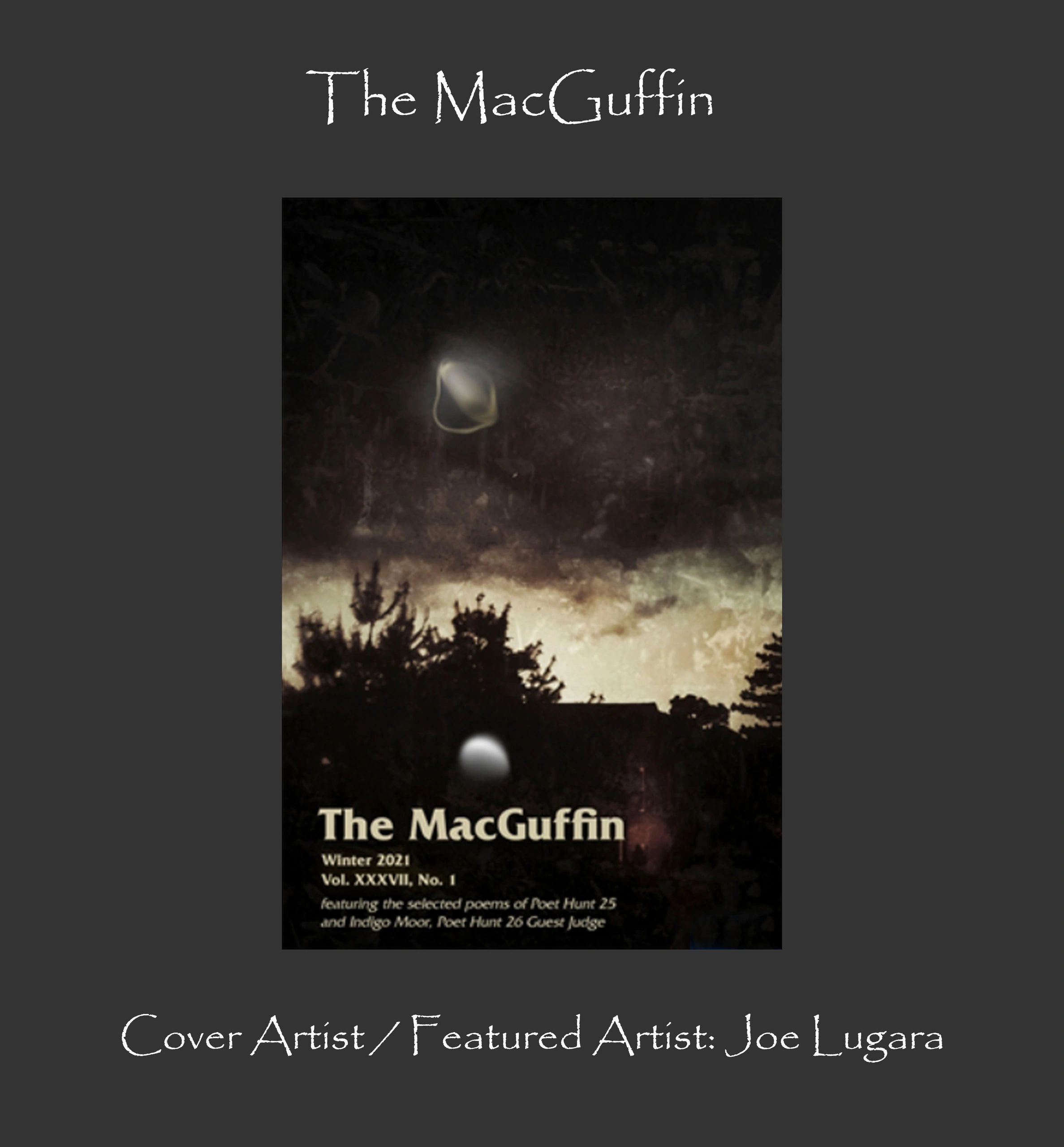 The MacGuffin Magazine Cover — photography/computer art by Joe Lugara